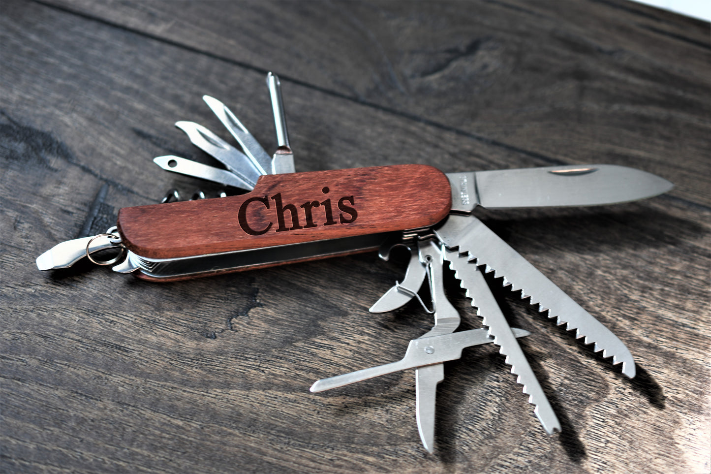 Personalized Swiss Tool 11 in 1, Groomsmen Gift