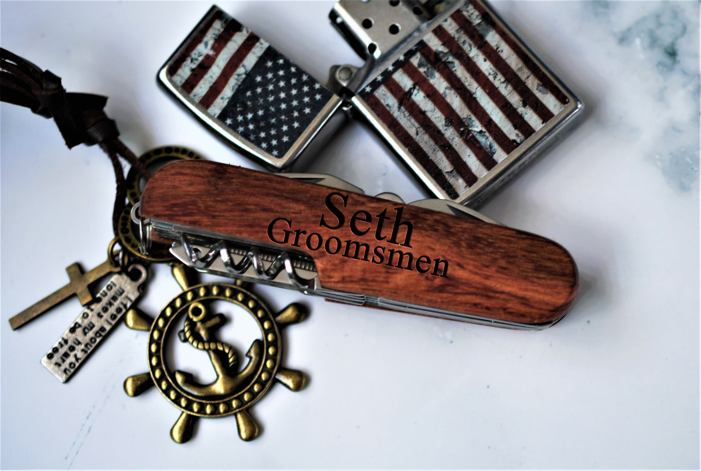 Personalized Swiss Tool 11 in 1, Groomsmen Gift